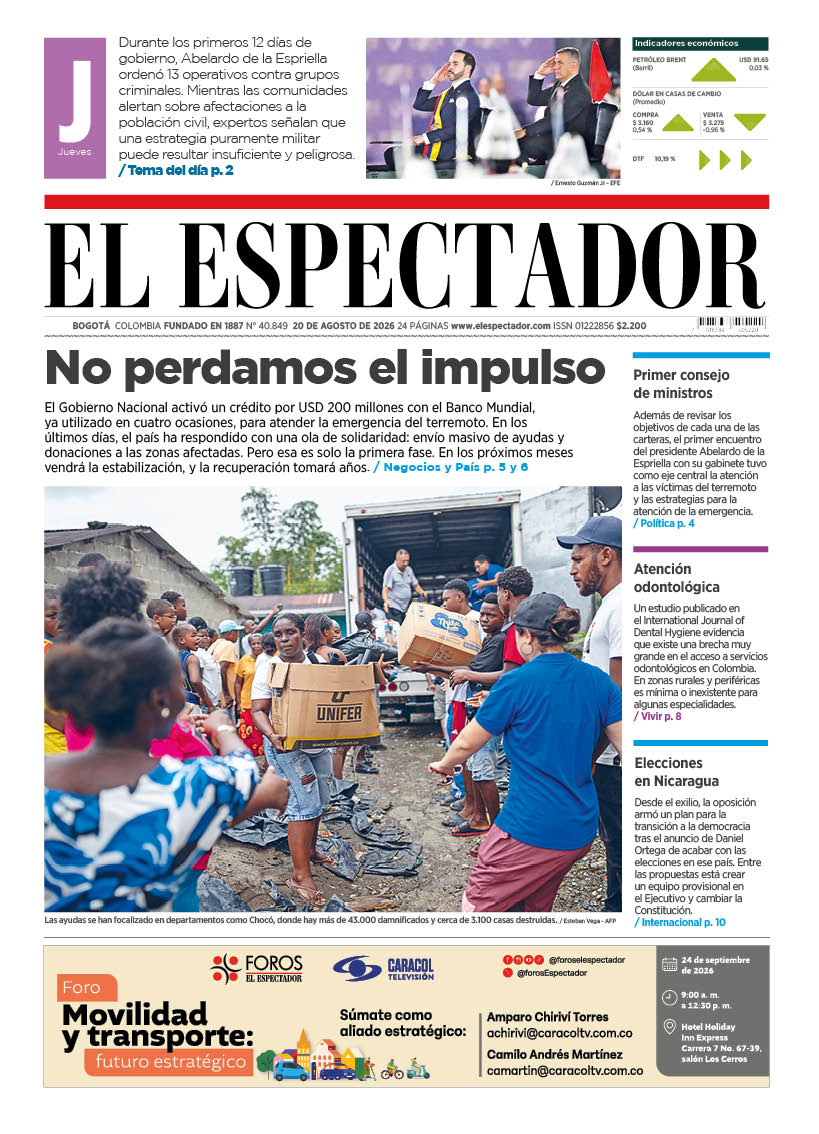 Edición 20 de Agosto de 2026