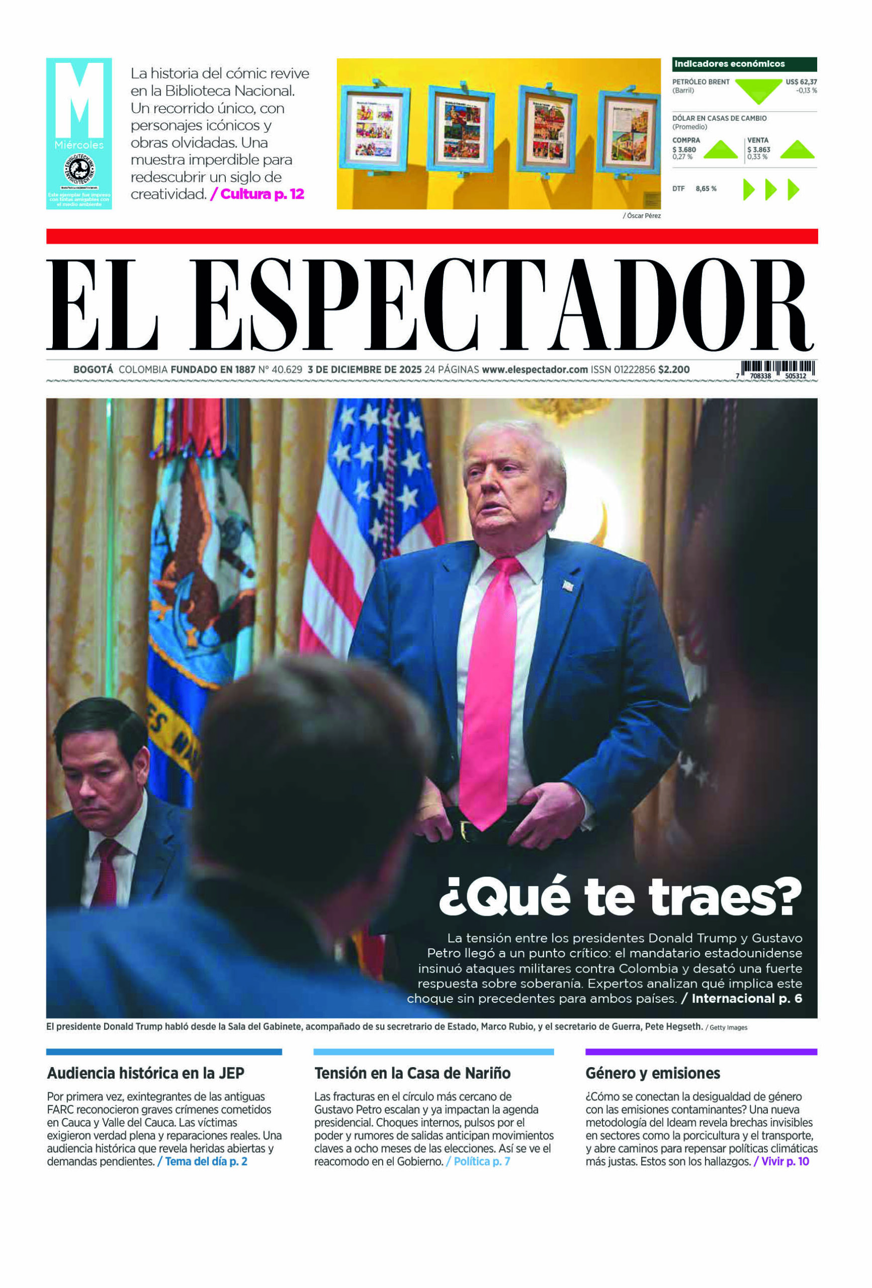 Edición 3 de diciembre de 2025