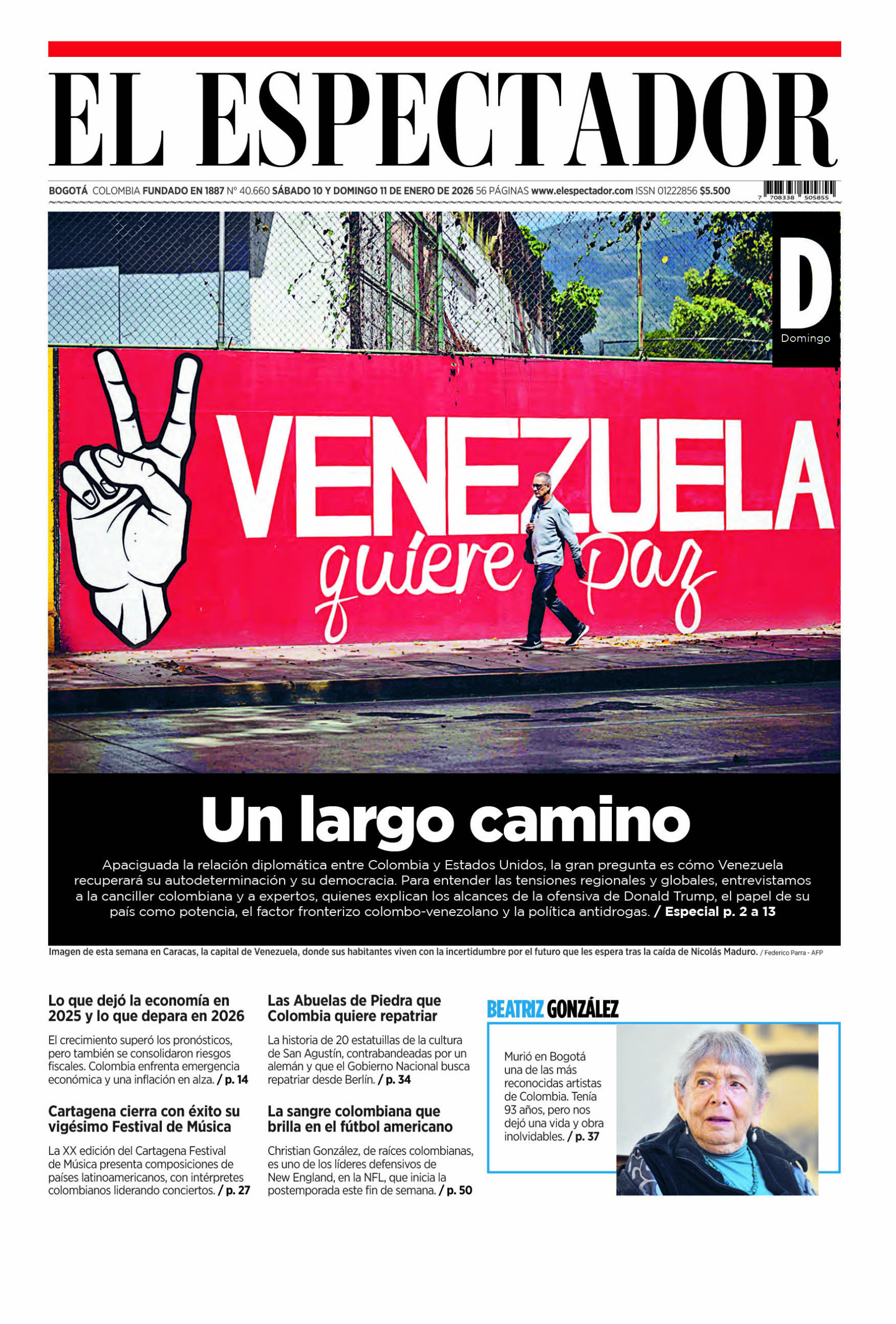 Edición 11 de enero de 2026