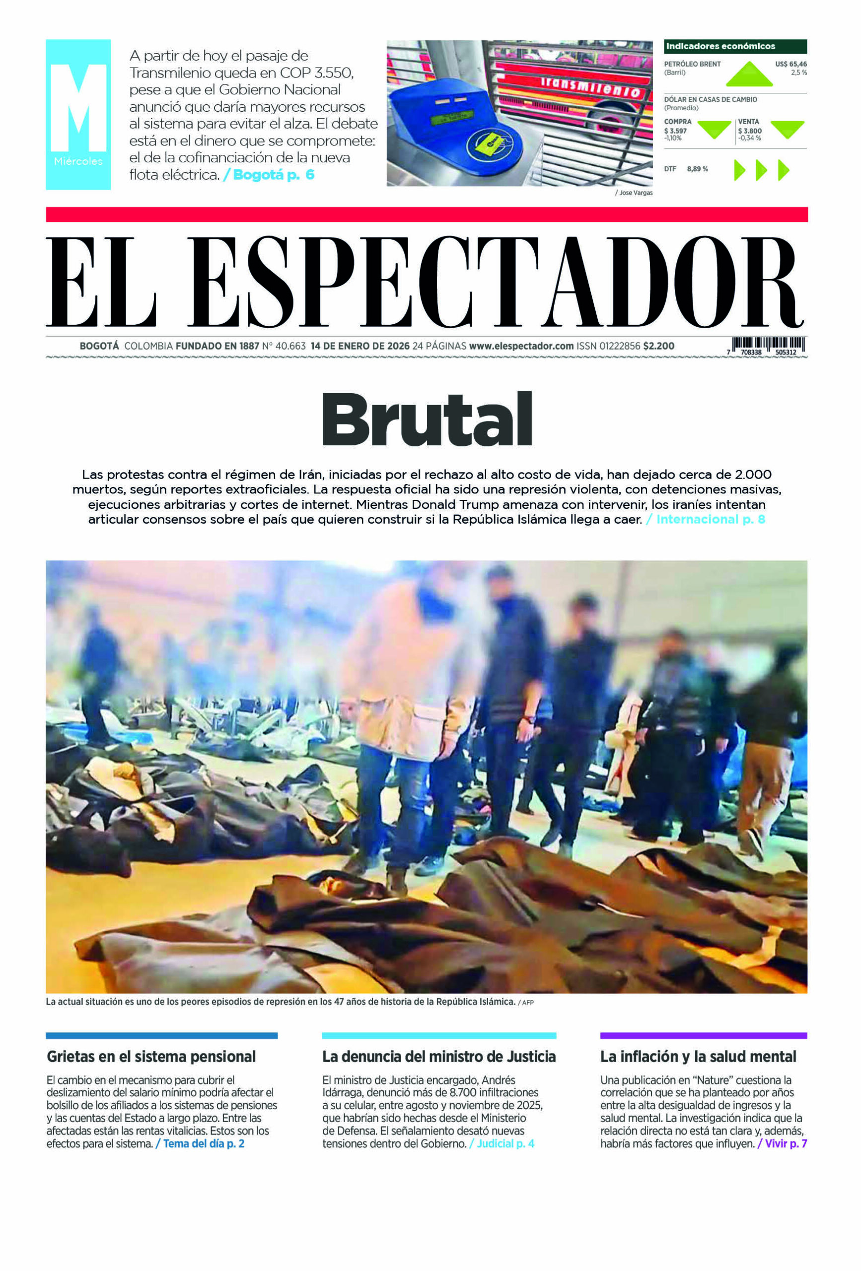 Edición 14 de enero de 2026