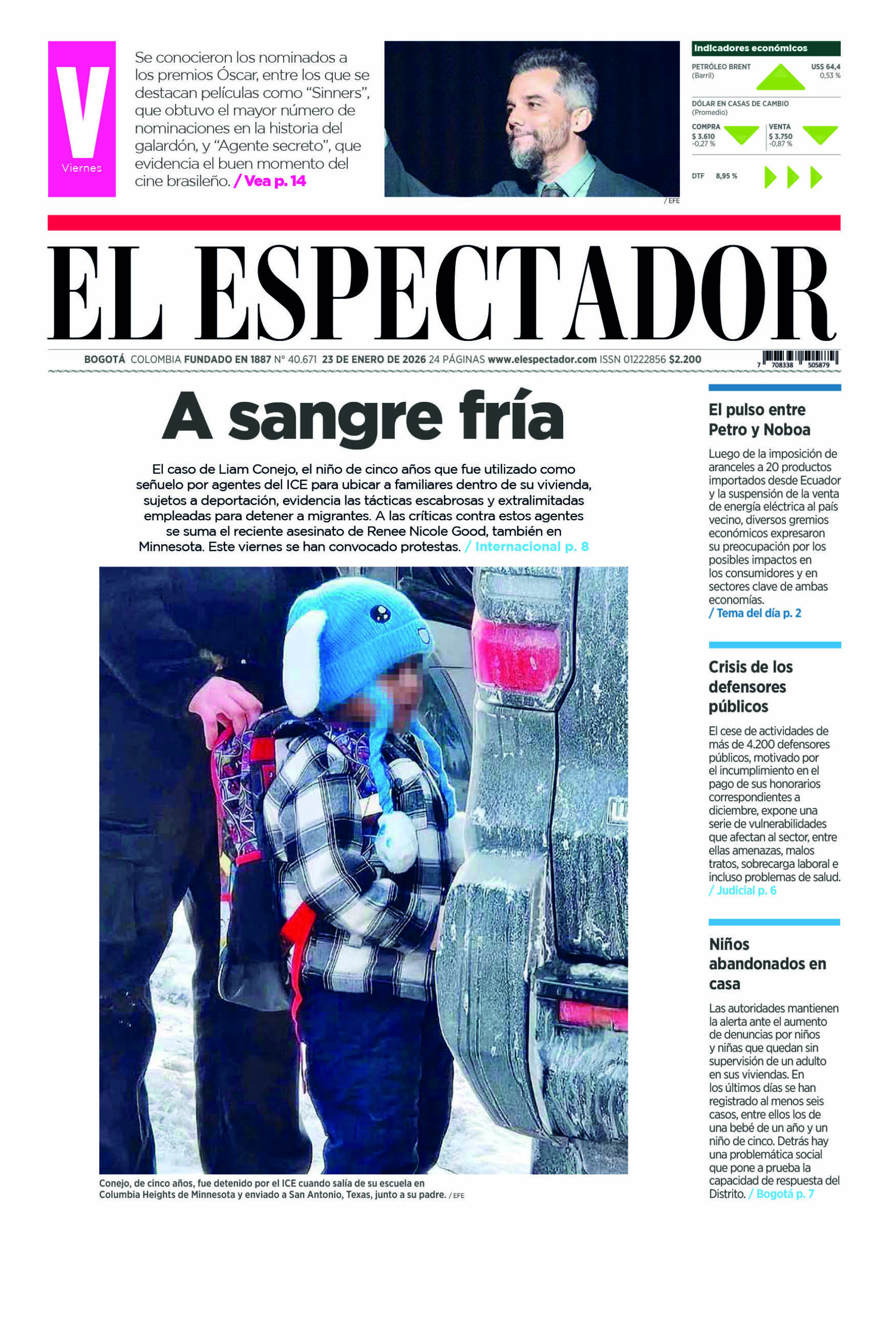 Edición 23 de enero de 2026