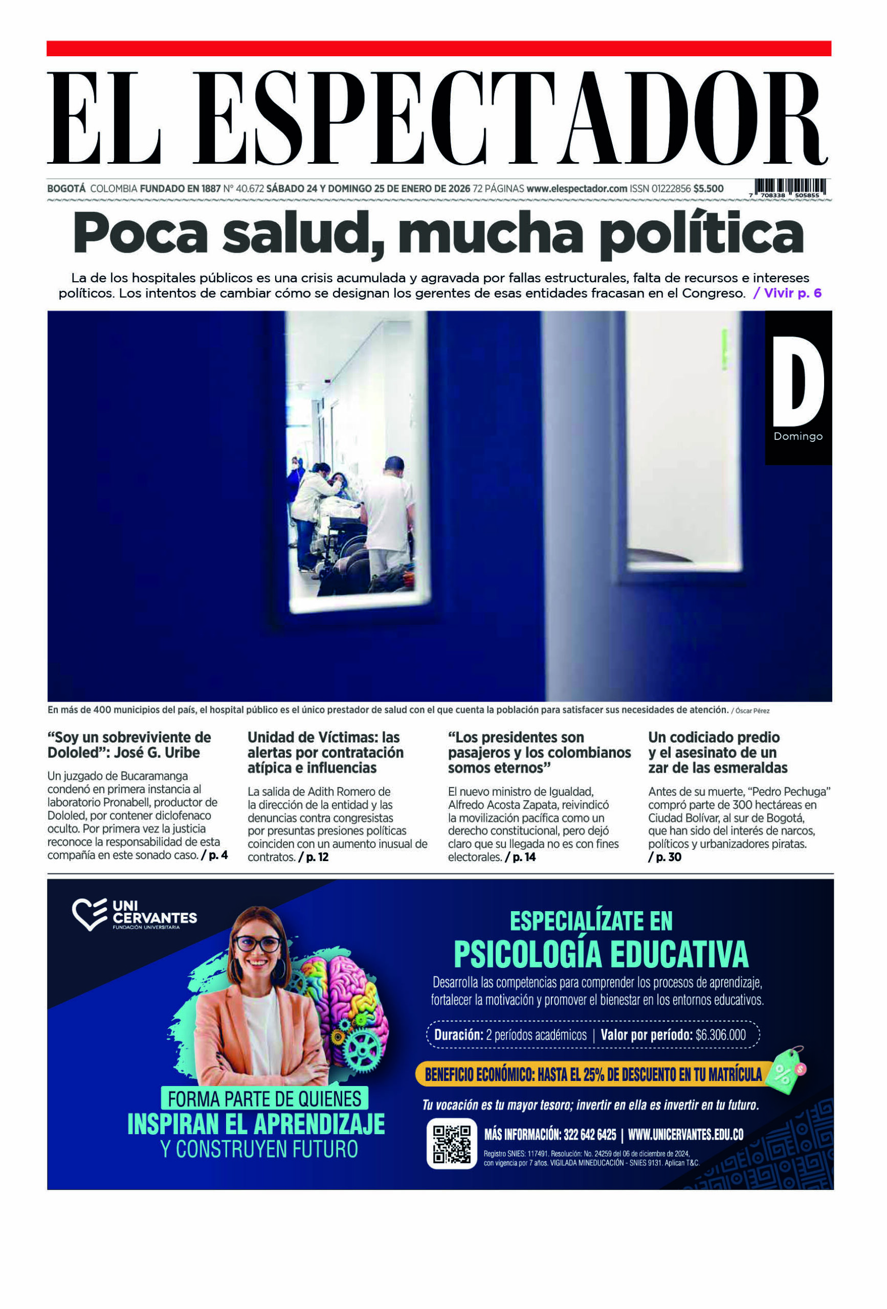 Edición 25 de enero de 2026