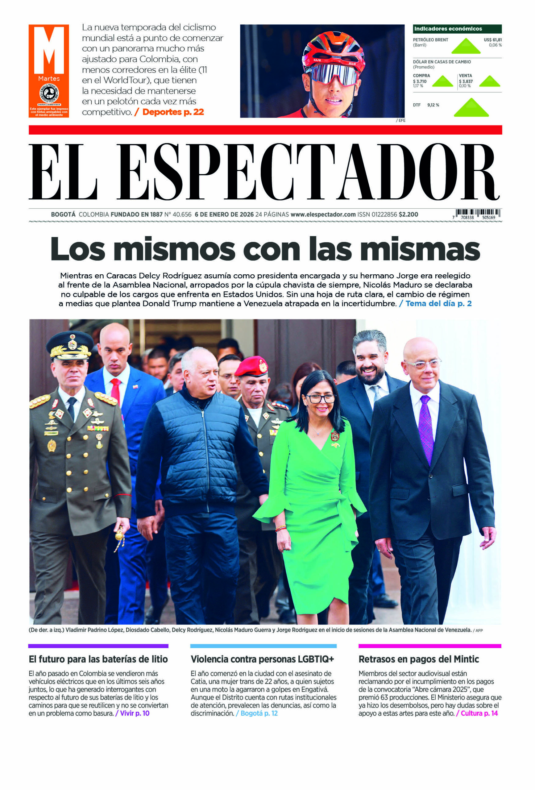 Edición 6 de enero de 2026