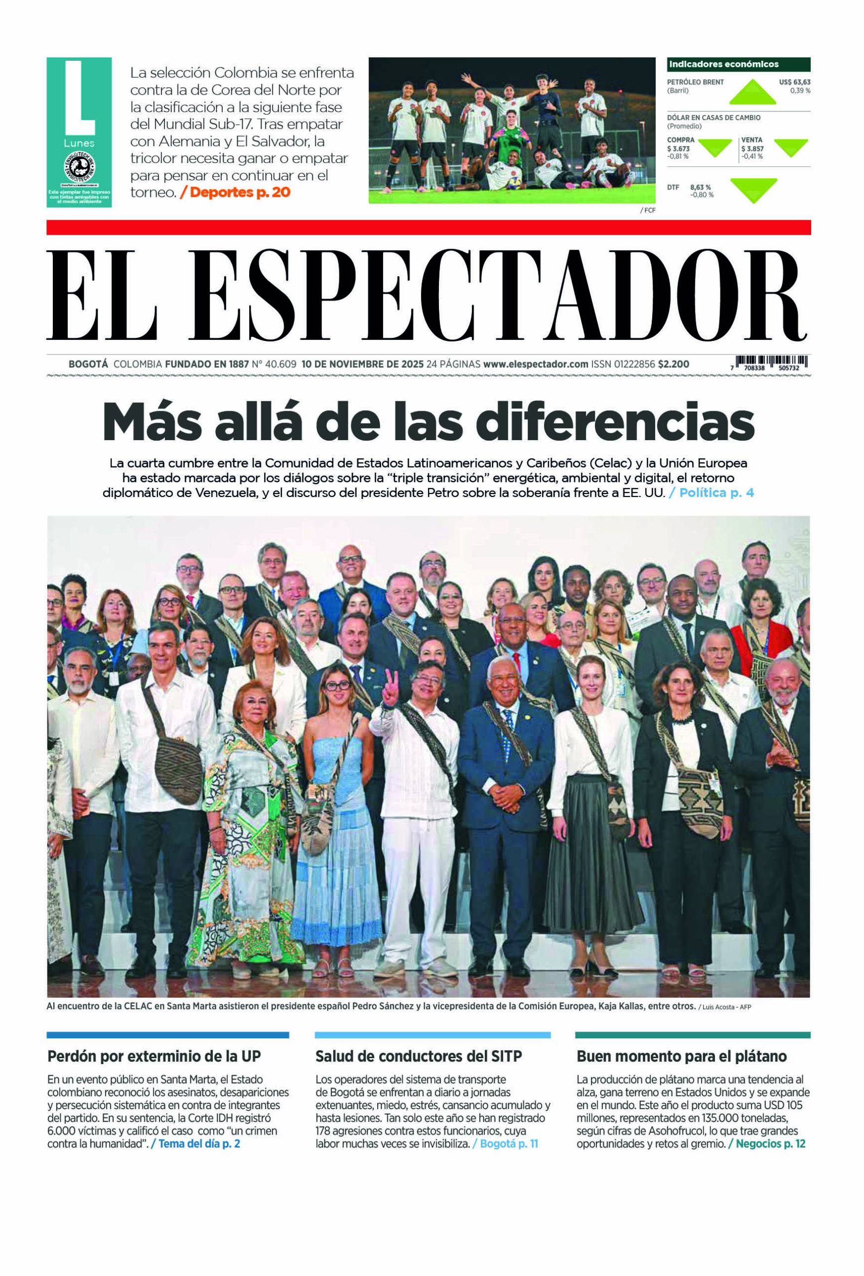 Edición 10 de noviembre de 2025