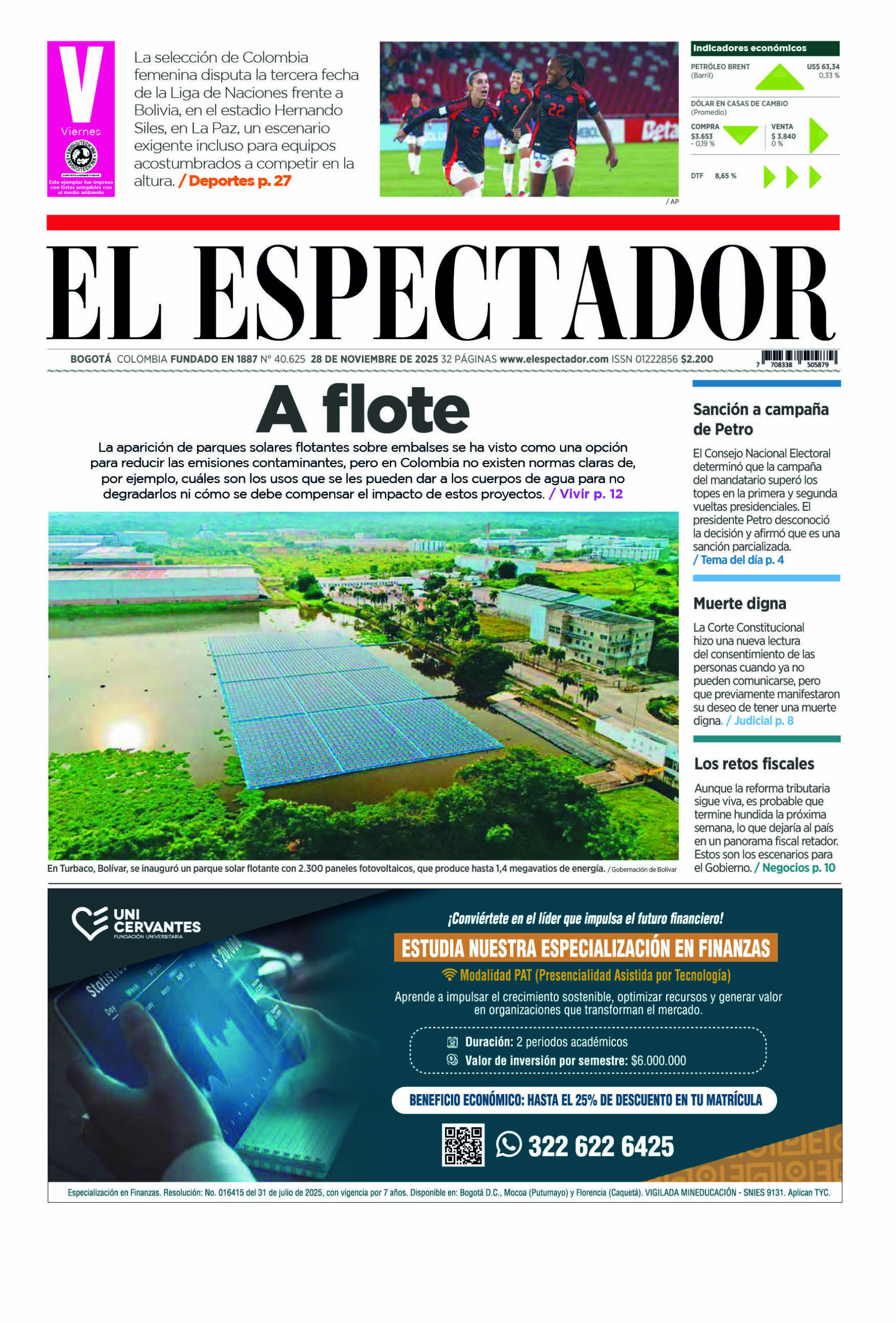 Edición 28 de noviembre de 2025