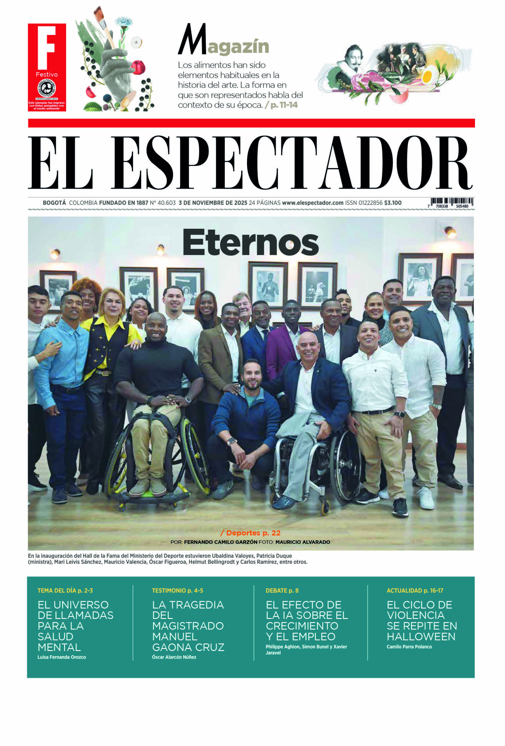 Edición 3 de noviembre de 2025