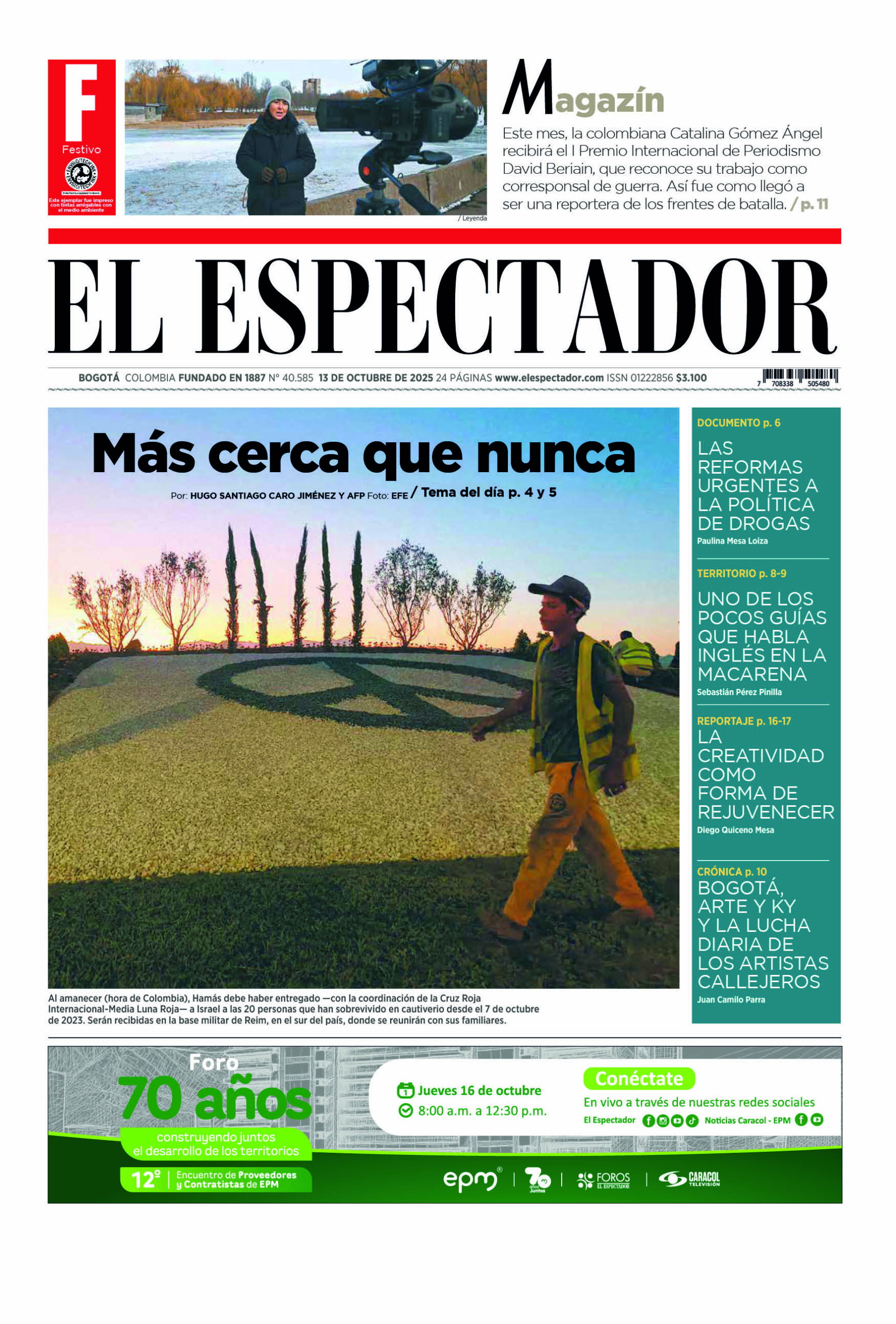 Edición 13 de octubre de 2025