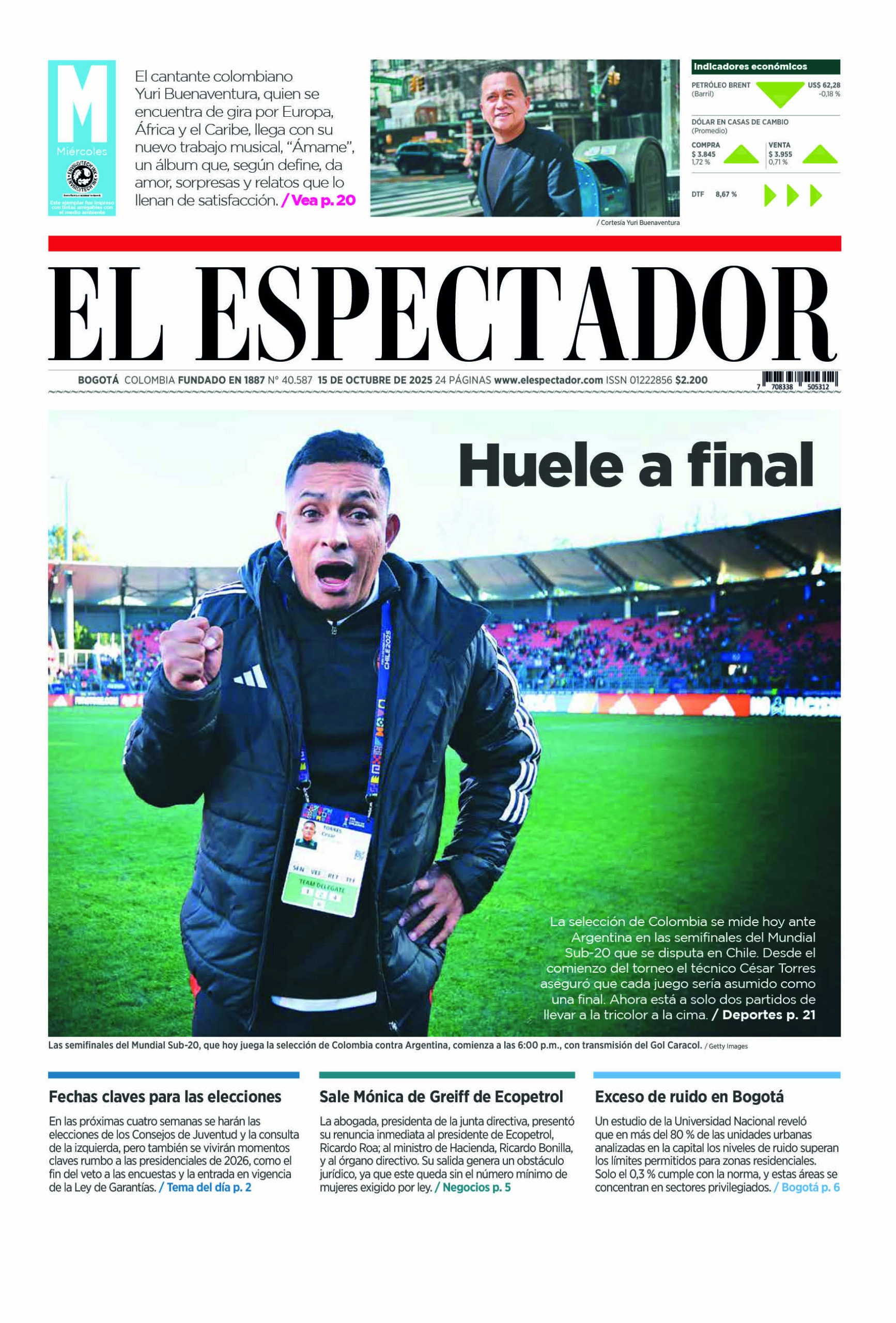 Edición 15 de octubre de 2025