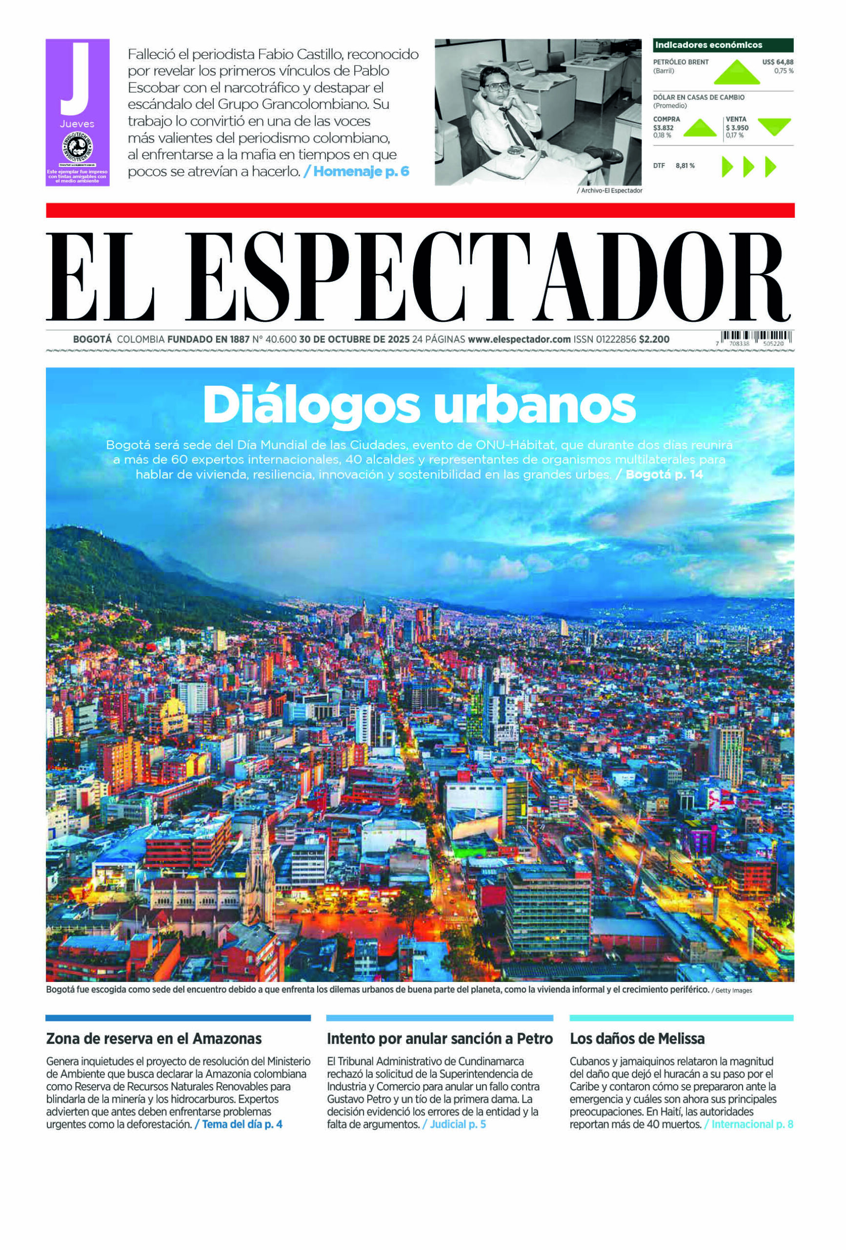 Edición 30 de octubre de 2025