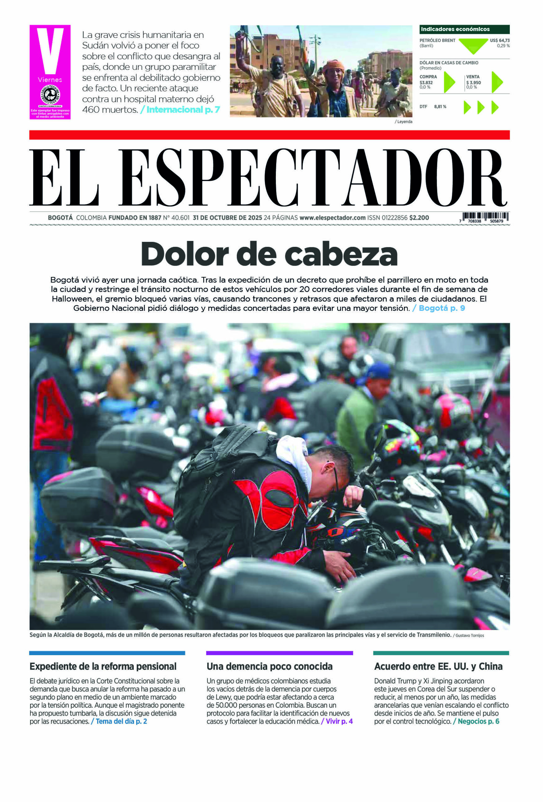 Edición 31 de octubre de 2025