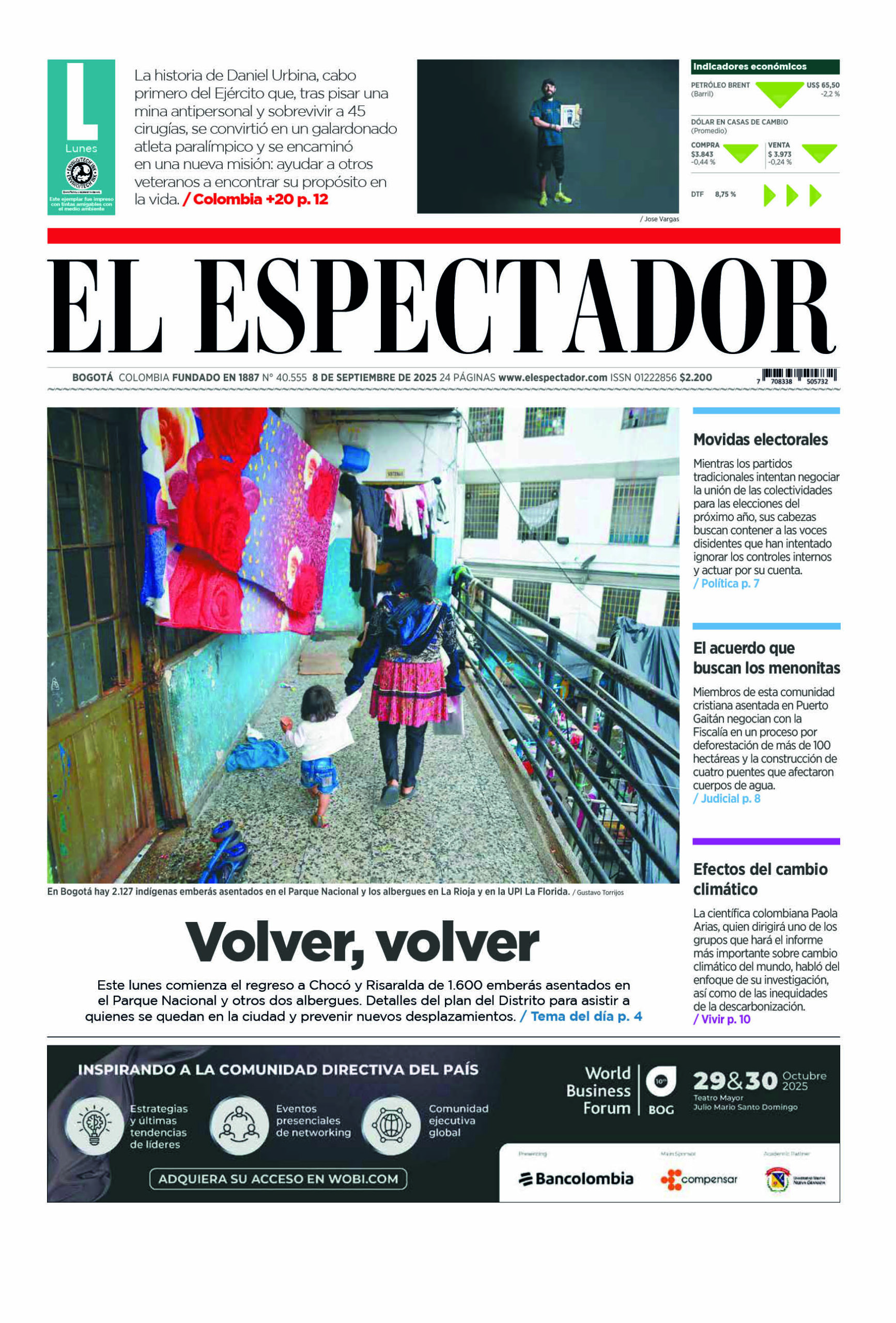 Edición 8 de septiembre de 2025