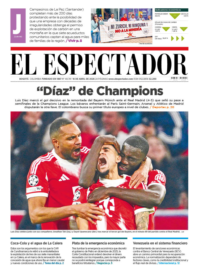 Edición 16 de abril de 2026