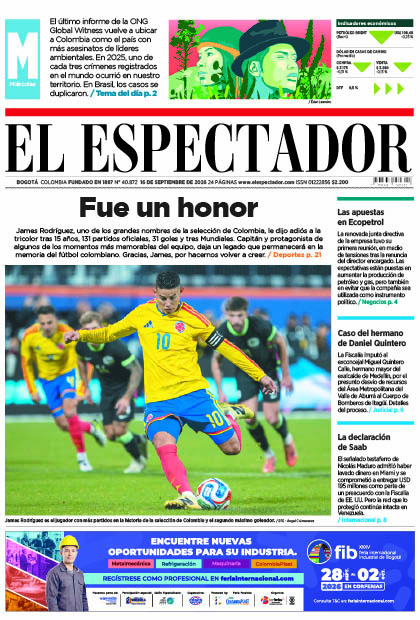 Edición 16 de Septiembre de 2026