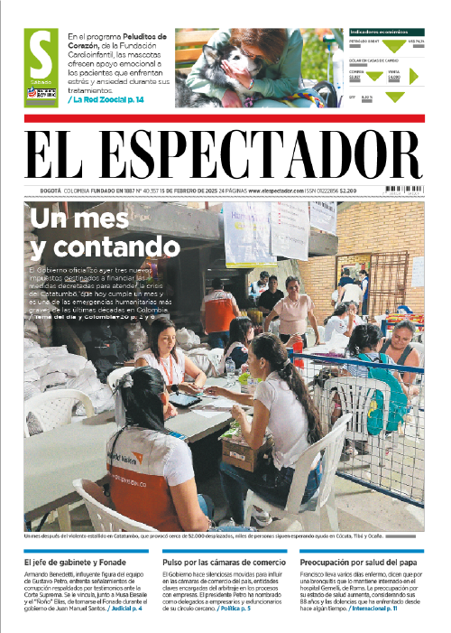 Edición 15 de febrero de 2025