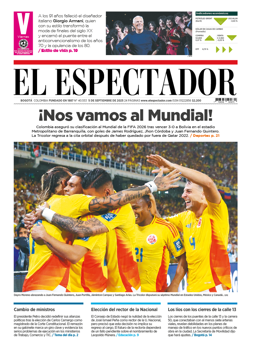 Edición 5 de Septiembre de 2025